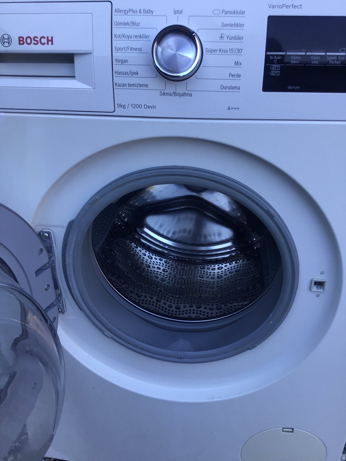 Bosch wasmachine, Ophalen, Zo goed als nieuw, 85 tot 90 cm, 1200 tot 1600 toeren
