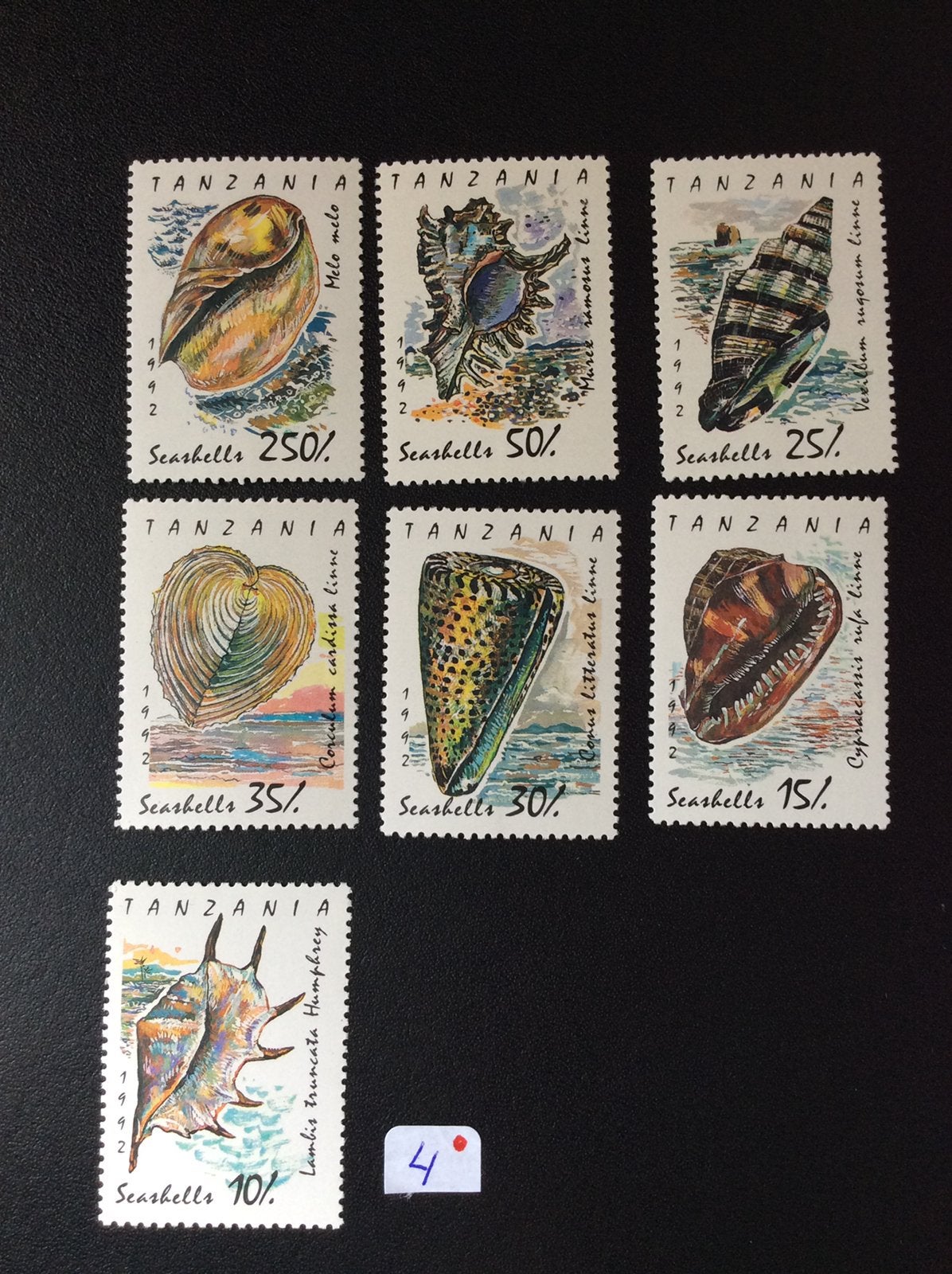 Tanzania postzegels 1992 pfr Mi 1247/53, Ophalen of Verzenden, Tanzania, Postfris
