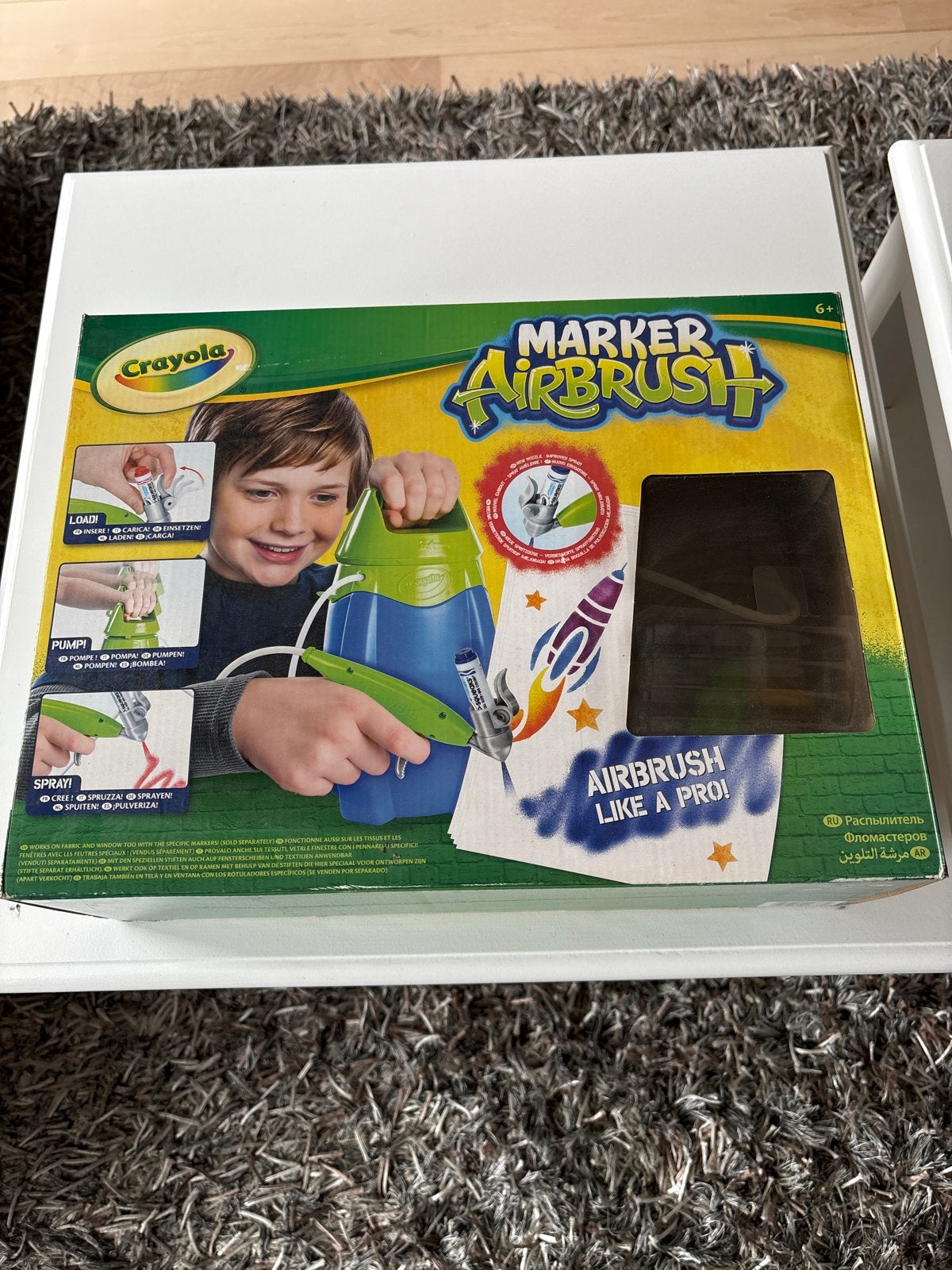 Crayola Marker Airbrush Set - Spuitstiften voor Kinderen, Ophalen, Zo goed als nieuw, Knutselen