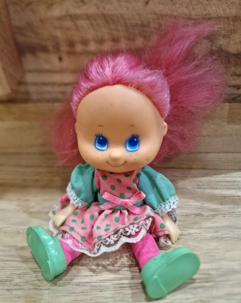 Vintage TNT made in china pop met roze haar en kleding, Ophalen of Verzenden, Gebruikt, Overige typen