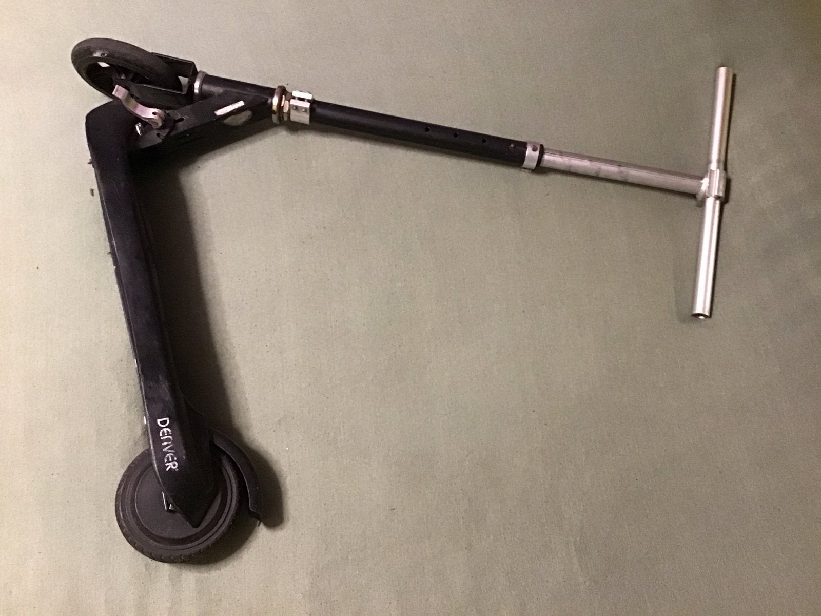 Denver elektrische step - afgbroken, Fietsen en Brommers, Steps, Ophalen, Gebruikt, Elektrische step (E-scooter)