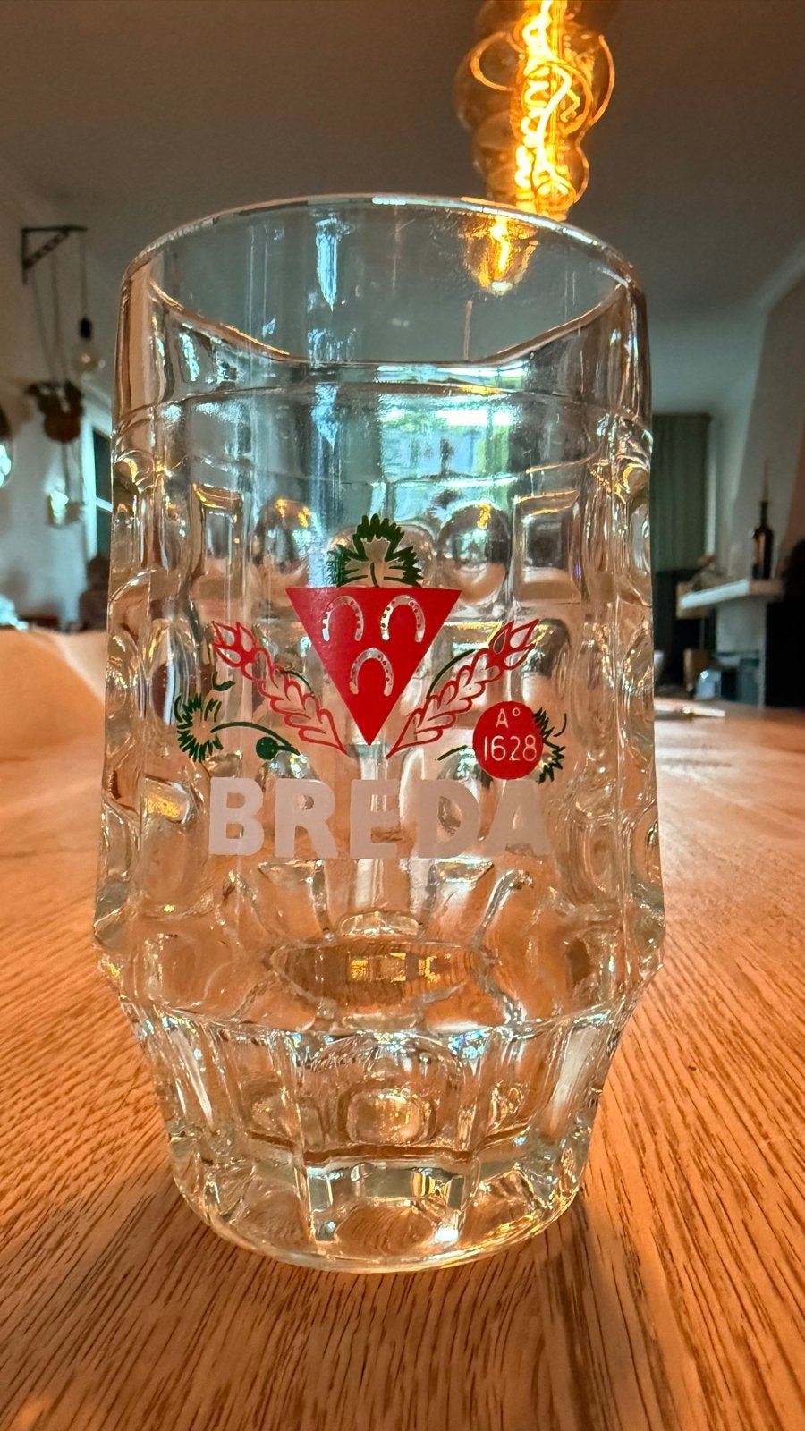 Breda Bierpul 0,3L - Drie Hoefijzers, Ophalen of Verzenden, Gebruikt