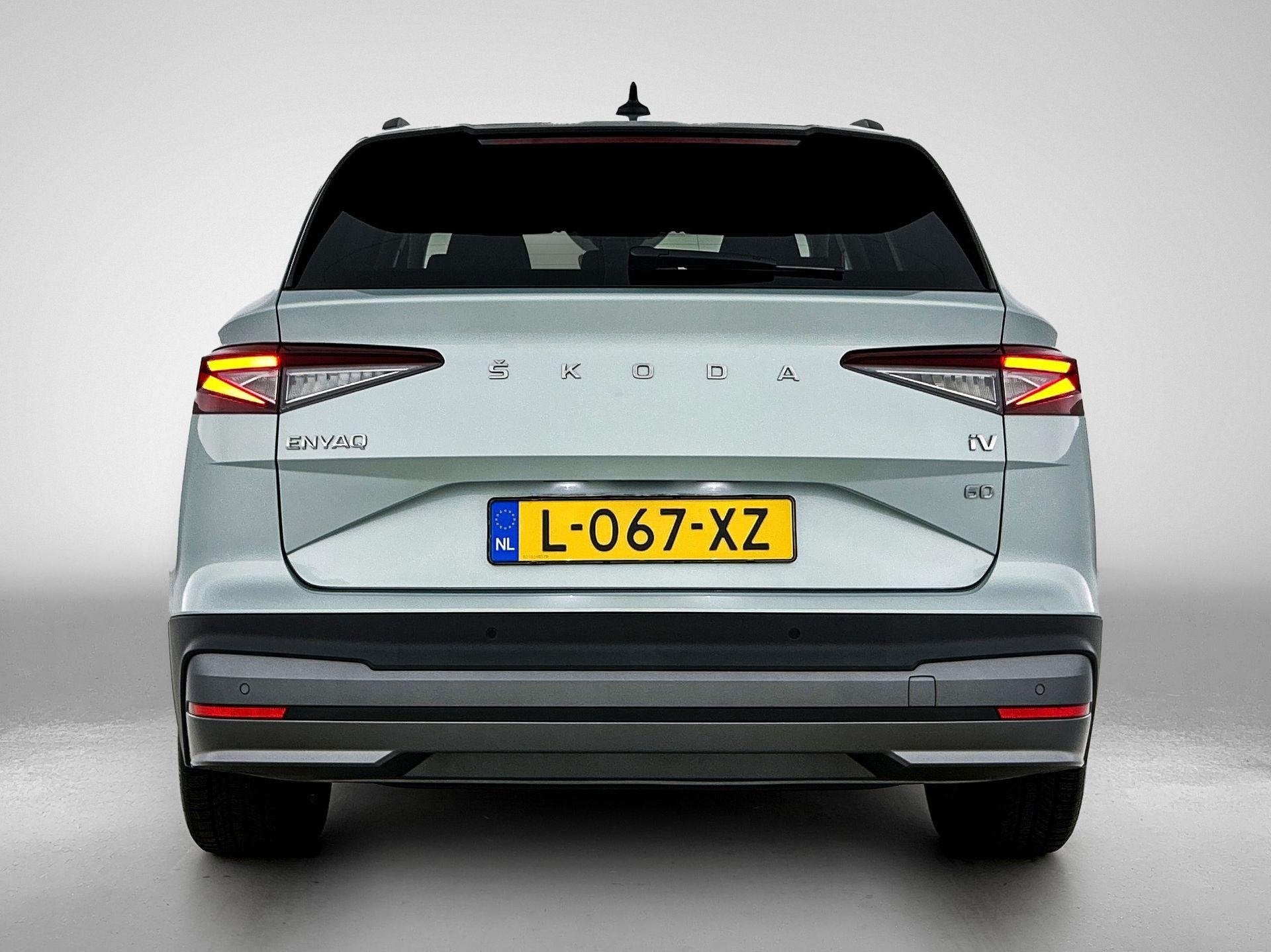 Skoda Enyaq iV 60 | STOELVERWARMING | STUURVERWARMING | NAVI, Auto's, Automaat, Achterwielaandrijving, Gebruikt, 179 pk