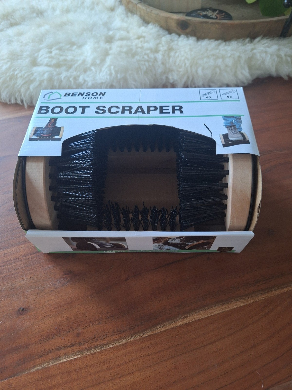 Benson Home Boot Scraper - Schoenborstel en Schraper, Ophalen of Verzenden