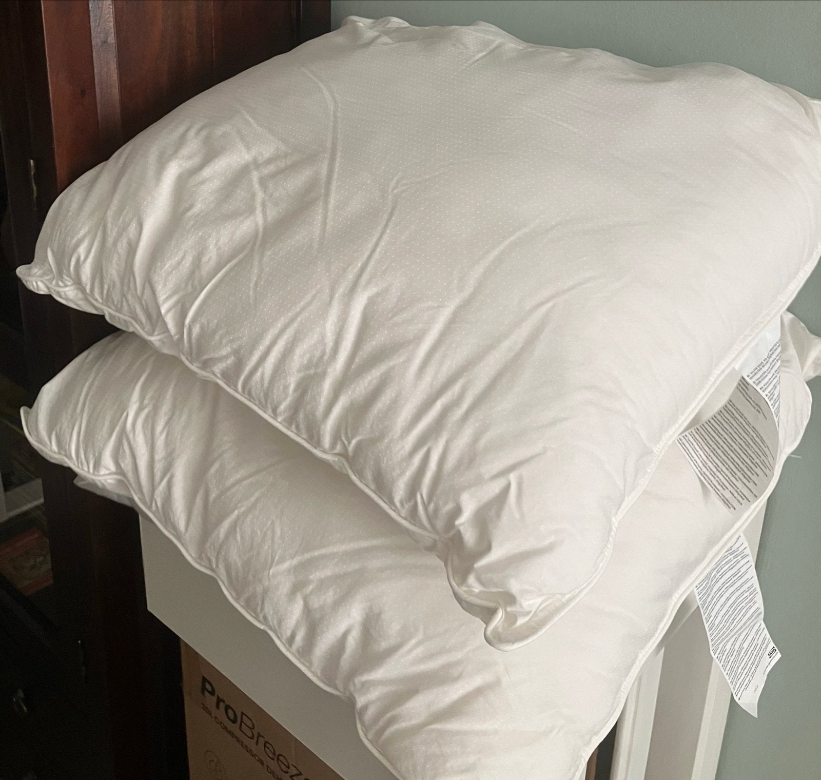 2x IKEA SKOGSFRÄKEN kussens - Zo goed als nieuw, Ophalen, Eenpersoons, Wit, Zo goed als nieuw