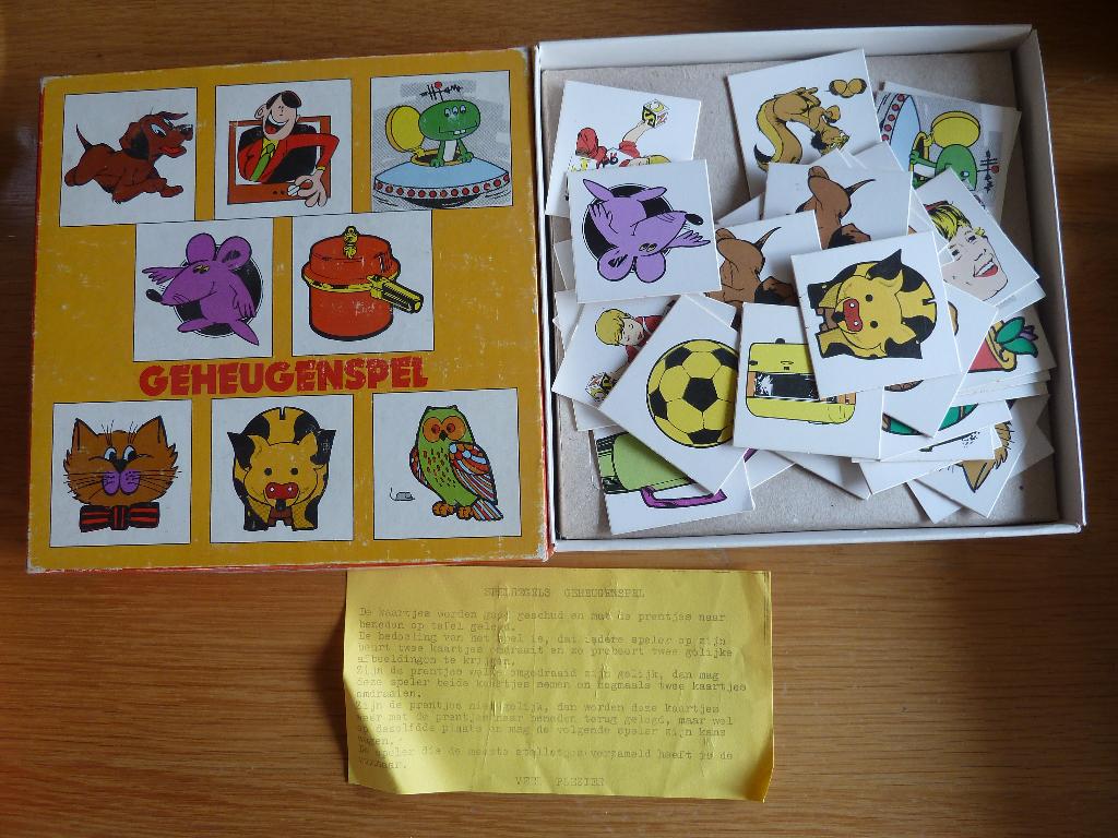 Memory spel, Ophalen of Verzenden, Gebruikt, Kwartet(ten)