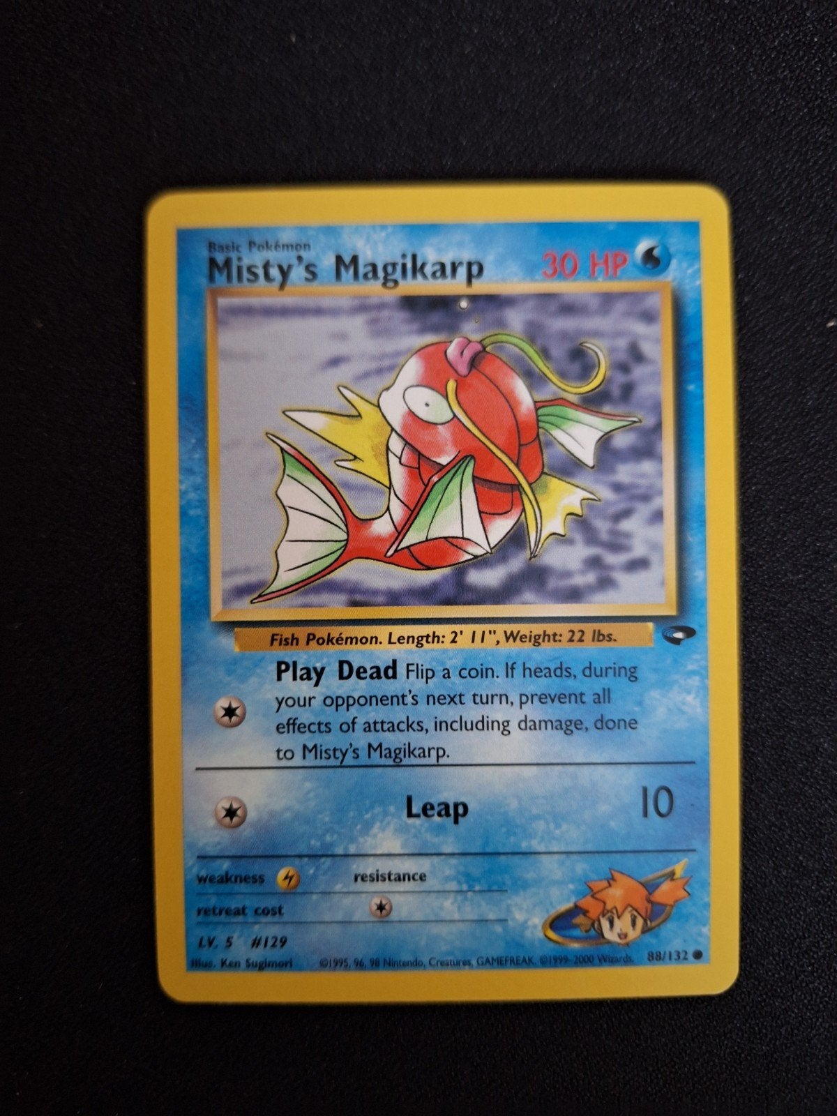 Misty's magikarp - gym challenge, Hobby en Vrije tijd, Ophalen of Verzenden, Zo goed als nieuw