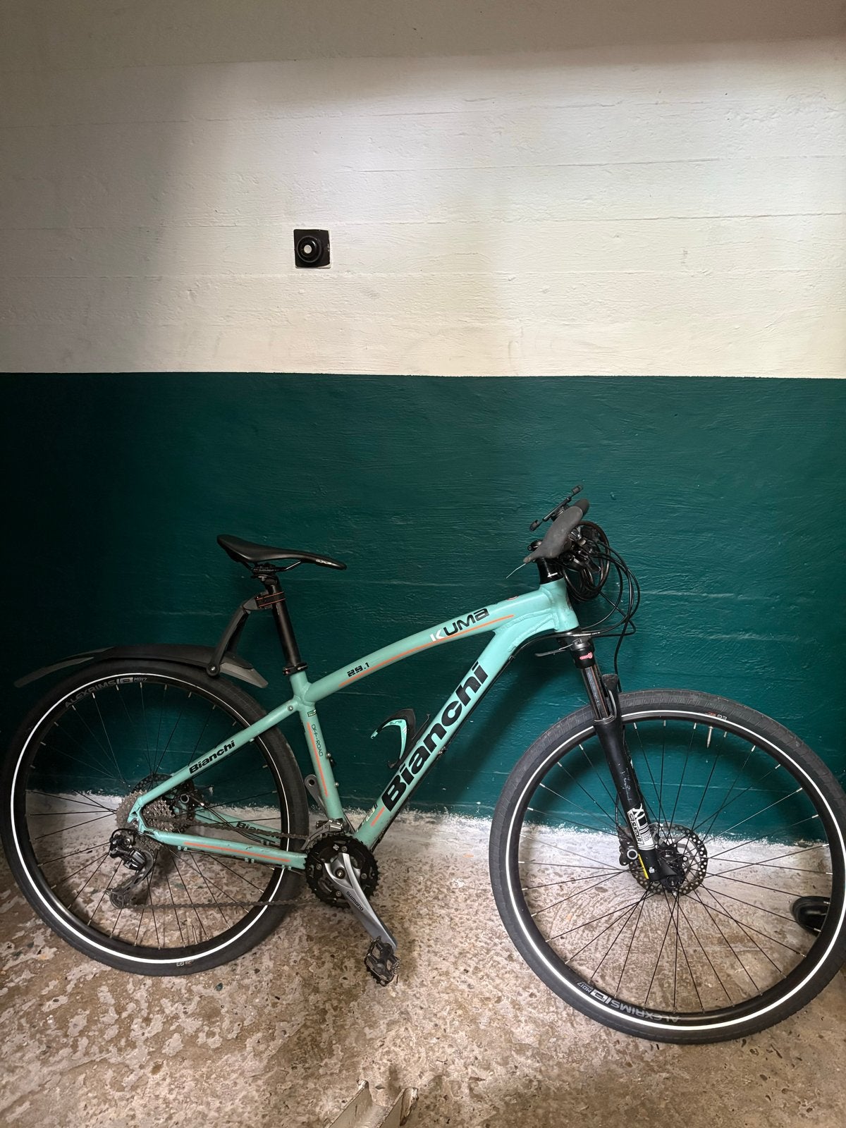 Bianchi Mountainbike 44 cm frame - Zo goed als nieuw, Fietsen en Brommers, Fietsen | Mountainbikes en ATB, Ophalen, Zo goed als nieuw