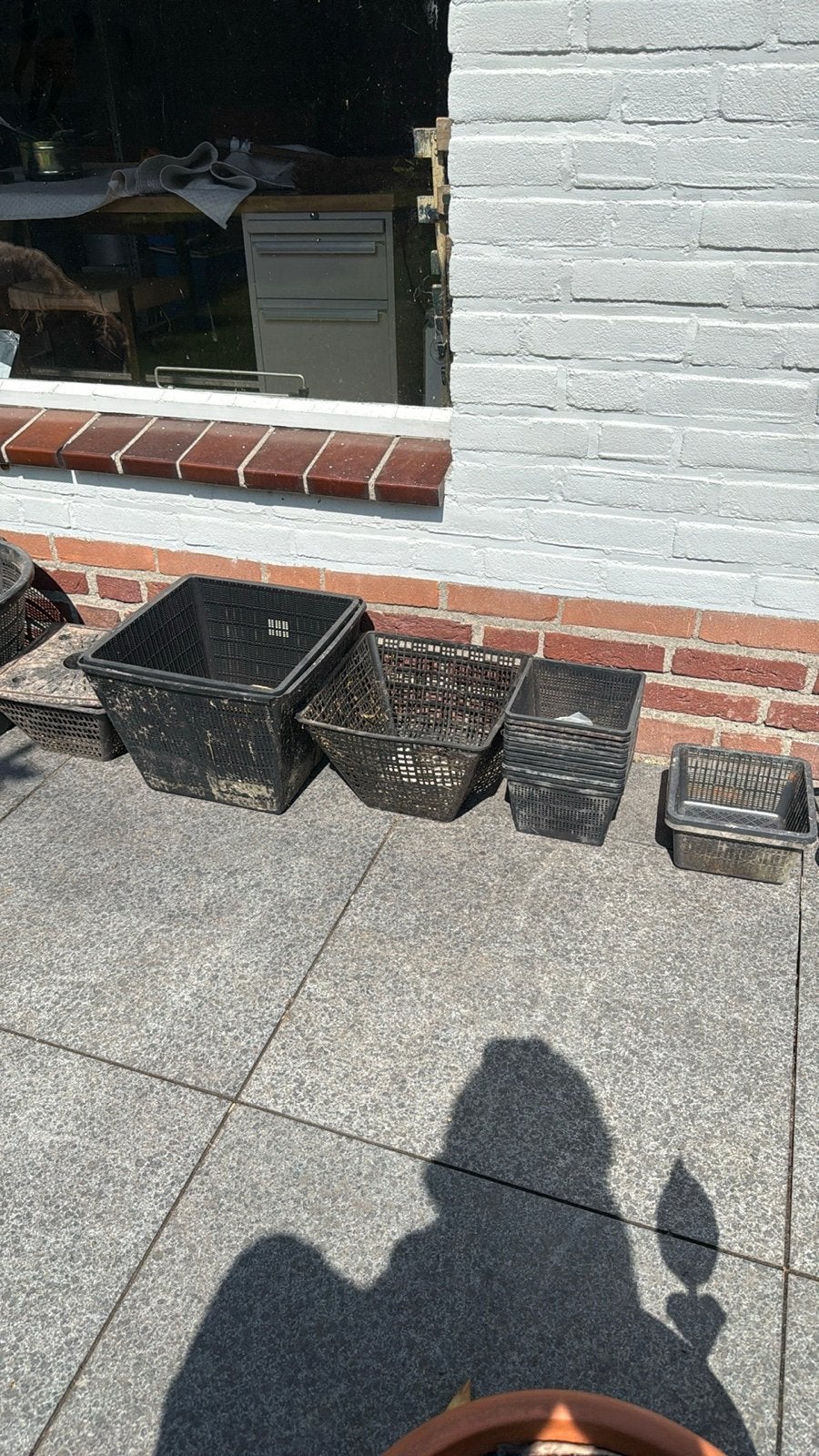 Diverse Vissenmandjes voor vijverplanten, Tuin en Terras, Vijvers, Ophalen of Verzenden, Gebruikt