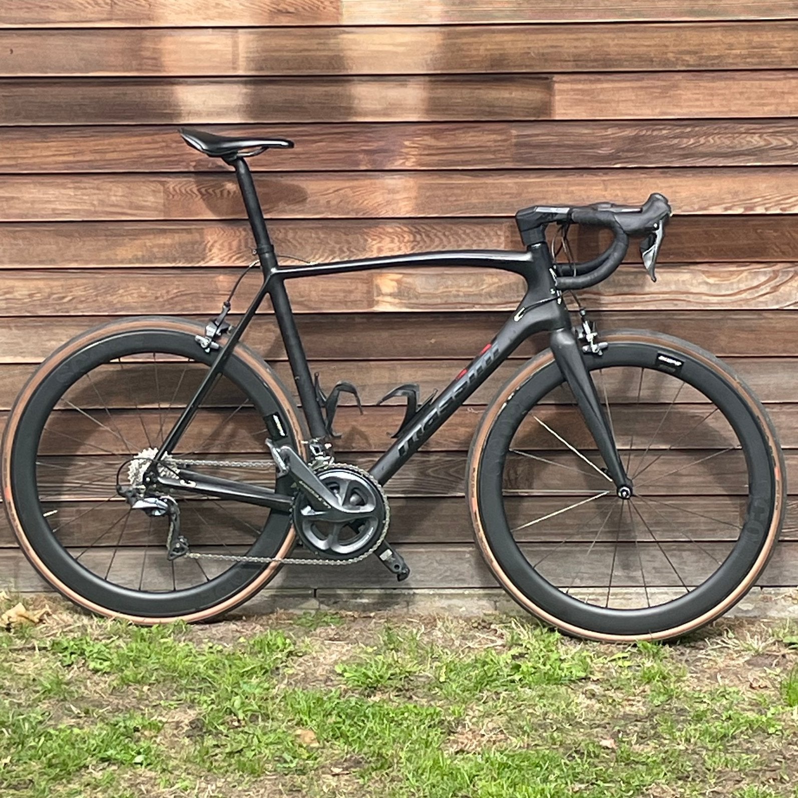 Massini racefiets, 100% carbon,Ultegra afmontage, powermeter, 28 inch, Carbon, Zo goed als nieuw, 57 tot 61 cm