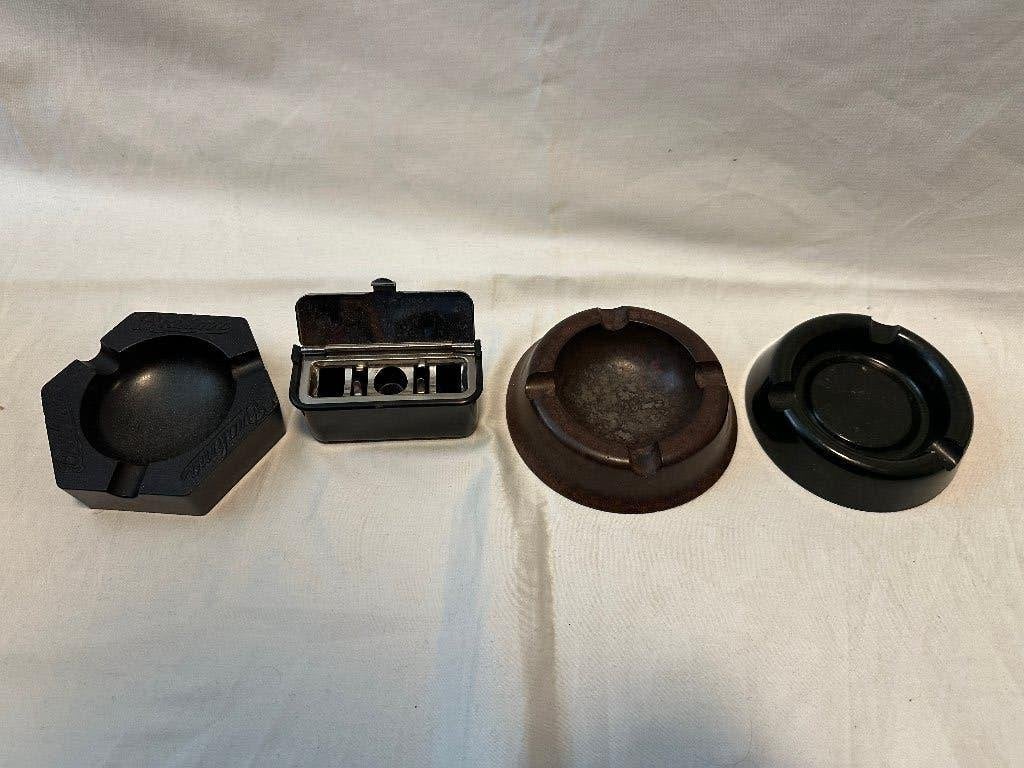 Diverse bakelieten/Melamine asbakken, Ophalen of Verzenden, Gebruikt, Asbak