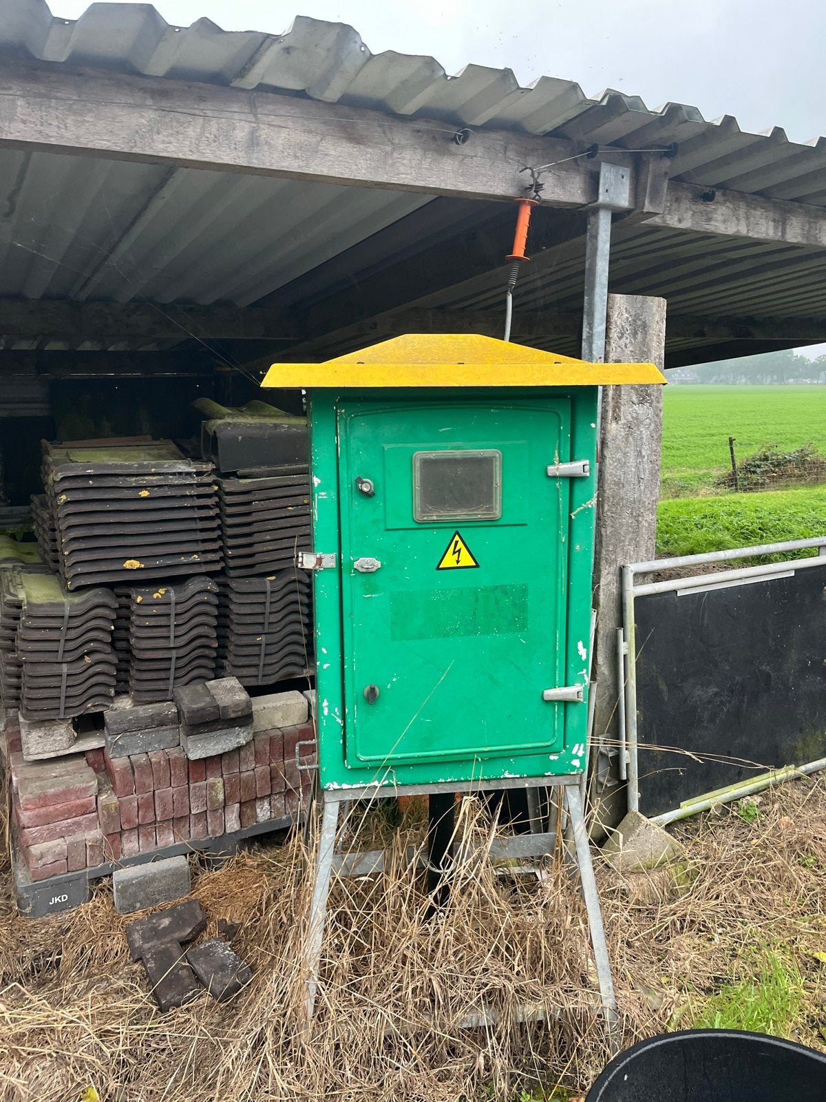 Stroomkast / bouw stroomkast, Ophalen