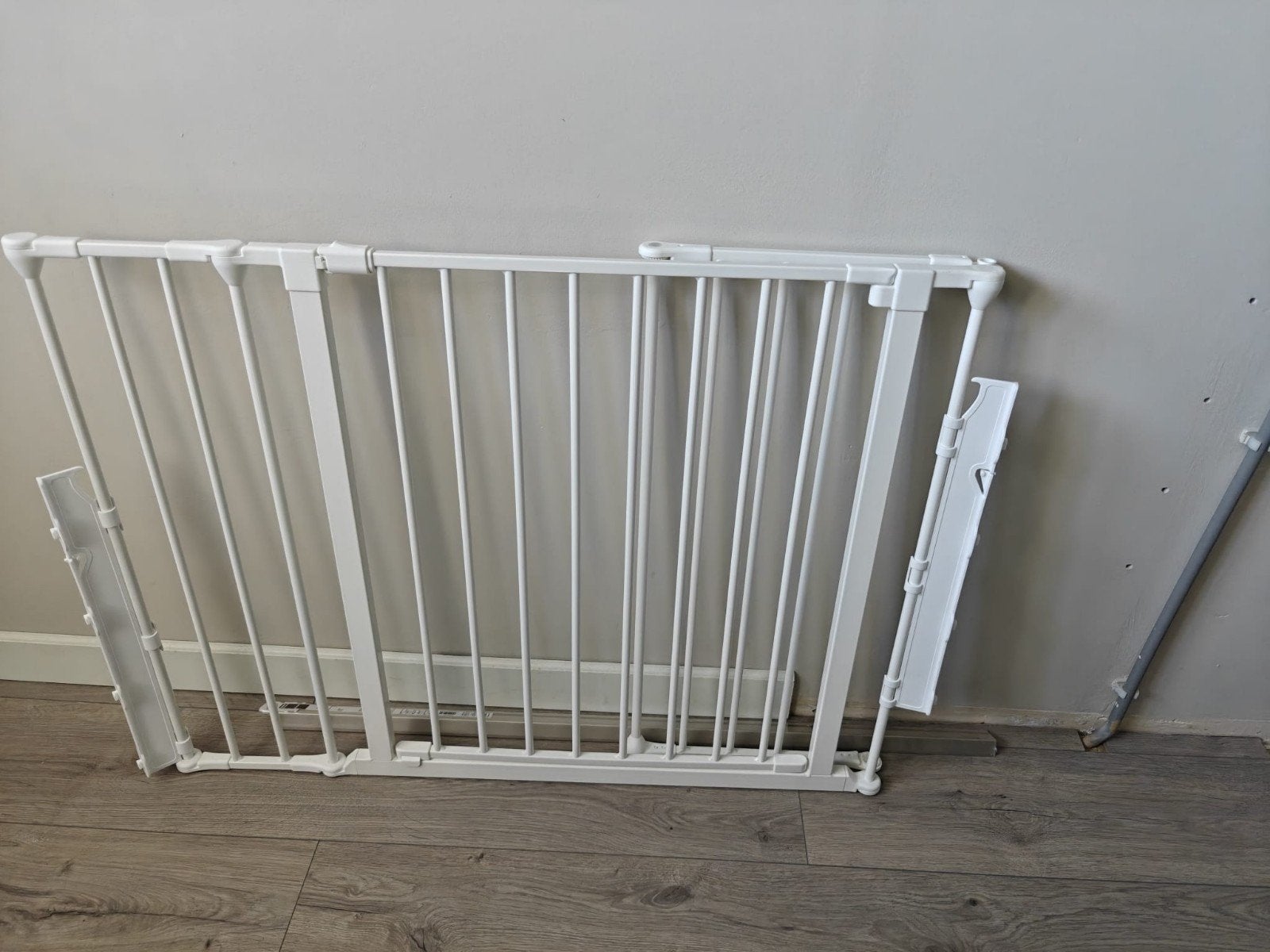 BabyDan Flex V Traphekje 92-125 cm Wit - Z.g.a.n., Kinderen en Baby's, Traphekjes, Ophalen