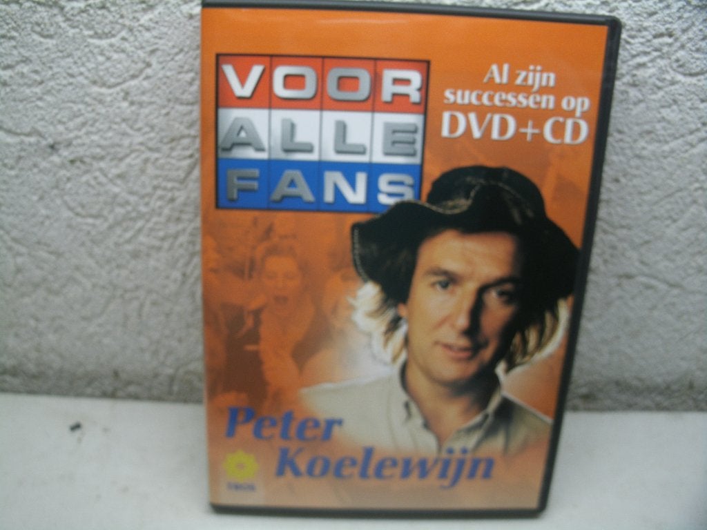 dvd 305b voor alle fans peter koelewijn, Alle leeftijden, Ophalen of Verzenden, Zo goed als nieuw