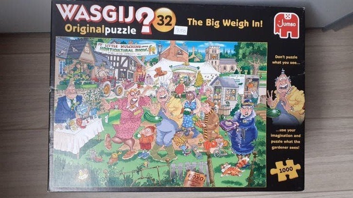 Wasgij puzzels, Ophalen, 500 t/m 1500 stukjes, Zo goed als nieuw