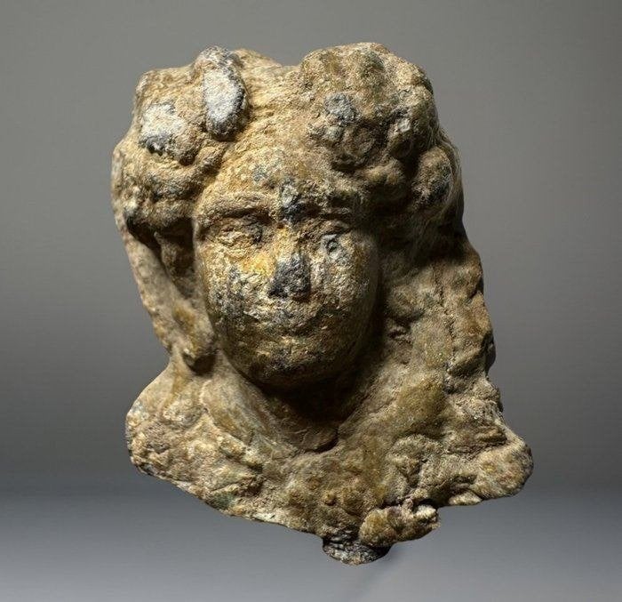 Romeins beeldje van lood, 100-200 AD, Minder dan 20 cm, Ophalen of Verzenden, Overige materialen, Beeld