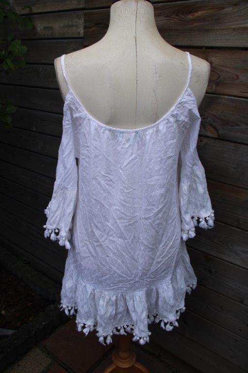 Tuniek wit Anitca Sartoria 1mt Vaste prijs, Antica Sartoria, Ophalen of Verzenden, Zo goed als nieuw, Wit
