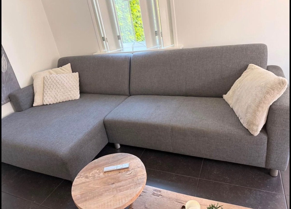 Bank en Loveseat - Zo goed als nieuw, Ophalen, Hoekbank, 300 cm of meer, Zo goed als nieuw