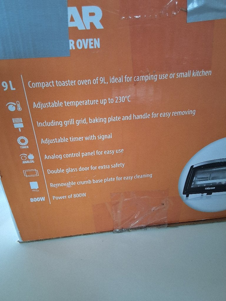 Tristar toaster Oven, 220 V., Caravans en Kamperen, Ophalen of Verzenden, Gebruikt