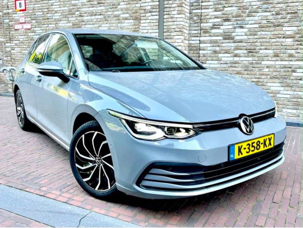Volkswagen Golf 1.0 TSI 110pk 2021 Grijs, Auto's, Voorwielaandrijving, Origineel Nederlands, Bedrijf, 1164 kg