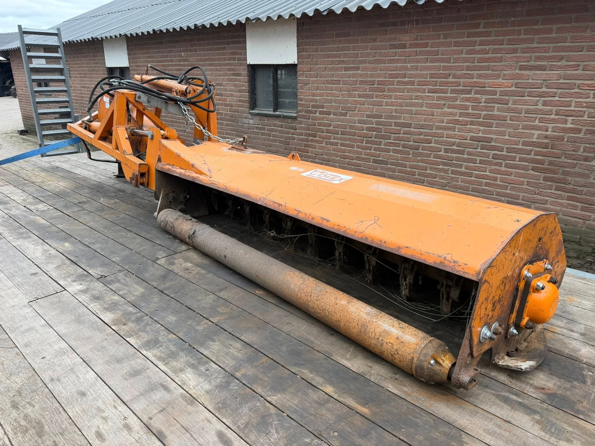 Maaier Klepelmaaier, Overige, Oogstmachine