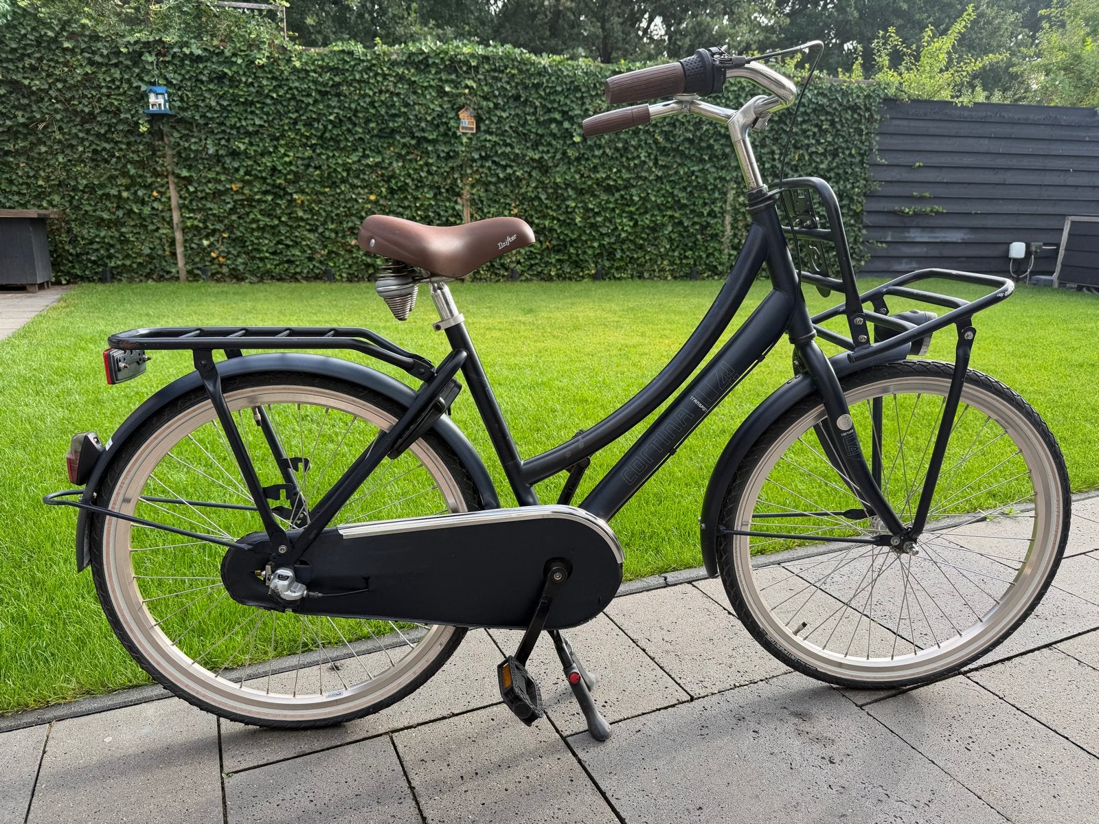 Cortina U4 24 Inch | Nexus 3 Versnellingen | Mat Donkerblauw, Ophalen, Terugtraprem, Versnellingen, Gebruikt
