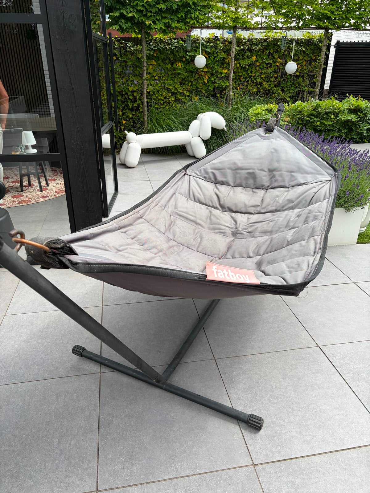 Gave fatboy hangmat voor 2 personen, Opvouwbaar, Gebruikt, Meerpersoons, Ophalen of Verzenden