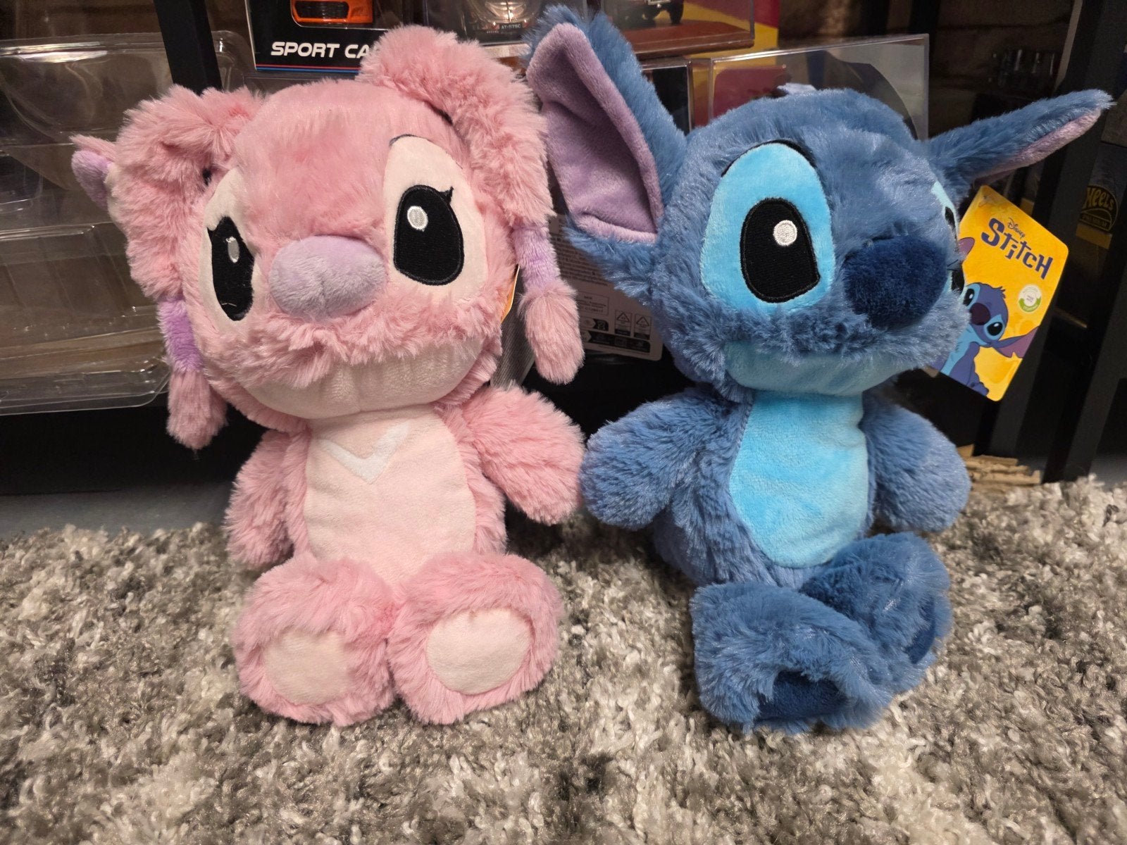 2 Disney Lilo & Stitch knuffels - Stitch en Angel, Disney, Disney, Overige typen, Ophalen of Verzenden