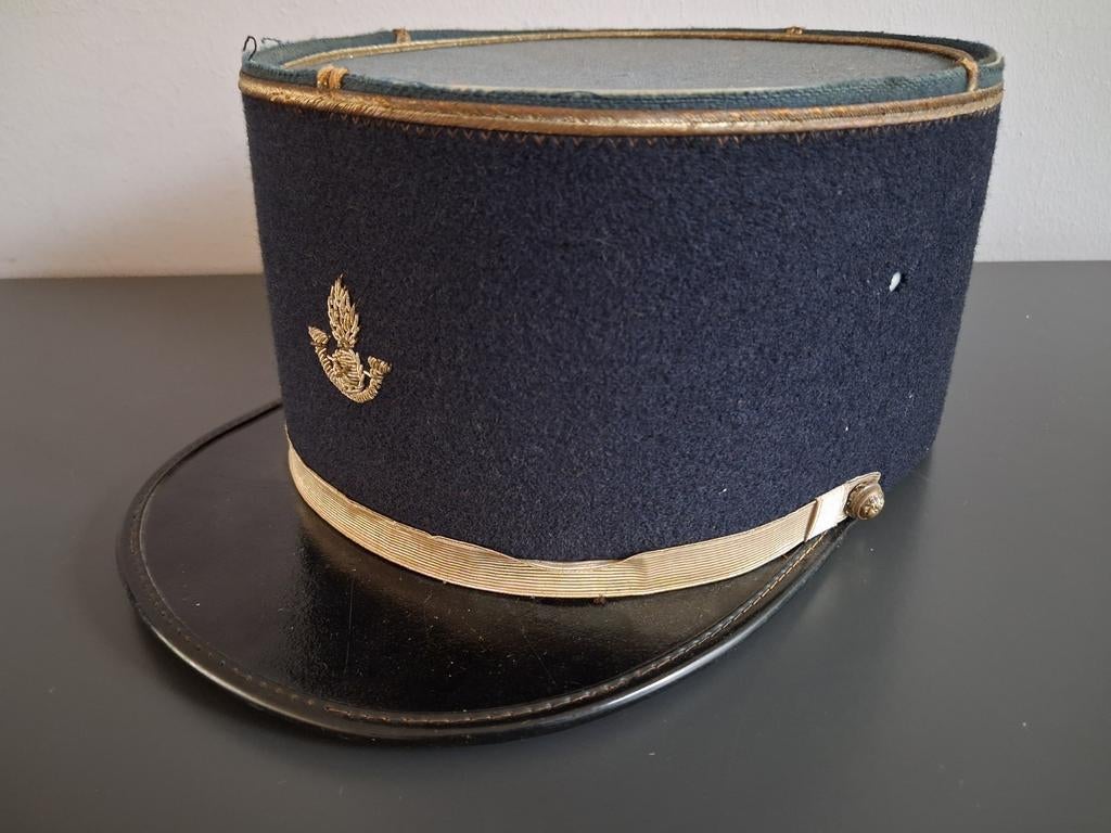 Kepi Frankrijk kepie vintage  douane, Verzamelen, Ophalen of Verzenden, Landmacht, Overige gebieden