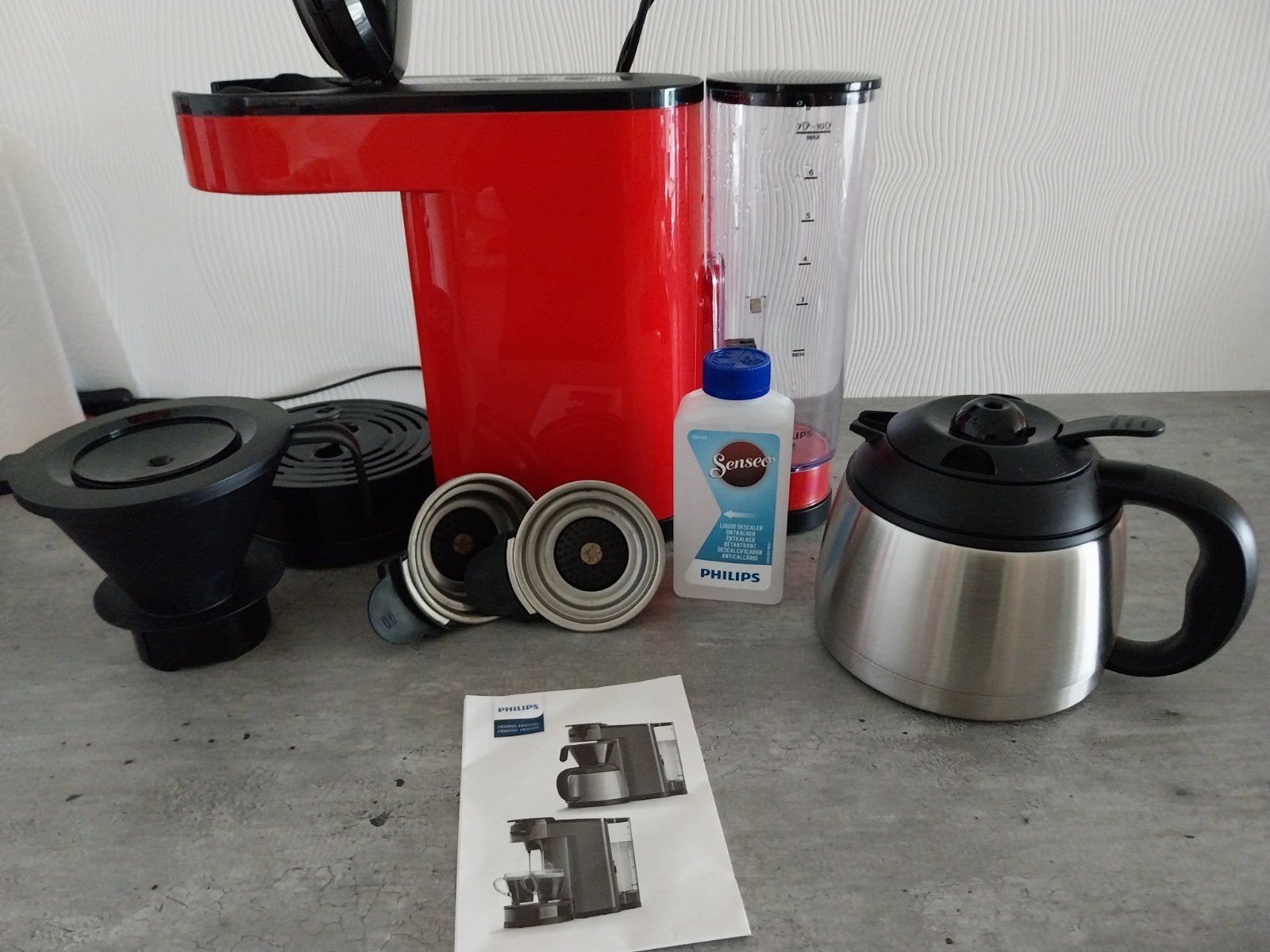 pads en filter koffie apparaat, Overige typen, Ophalen of Verzenden, Zo goed als nieuw, Combi