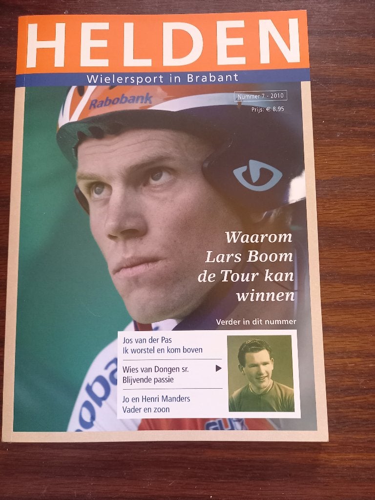 Boek: helden wielersport in brabant, Ophalen of Verzenden, Nieuw, Overige typen