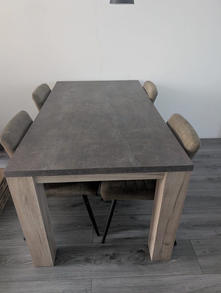 Eetkamer set, Huis en Inrichting, Complete eetkamers, Ophalen, Gebruikt, Modern landelijk, 4 tot 6 stoelen
