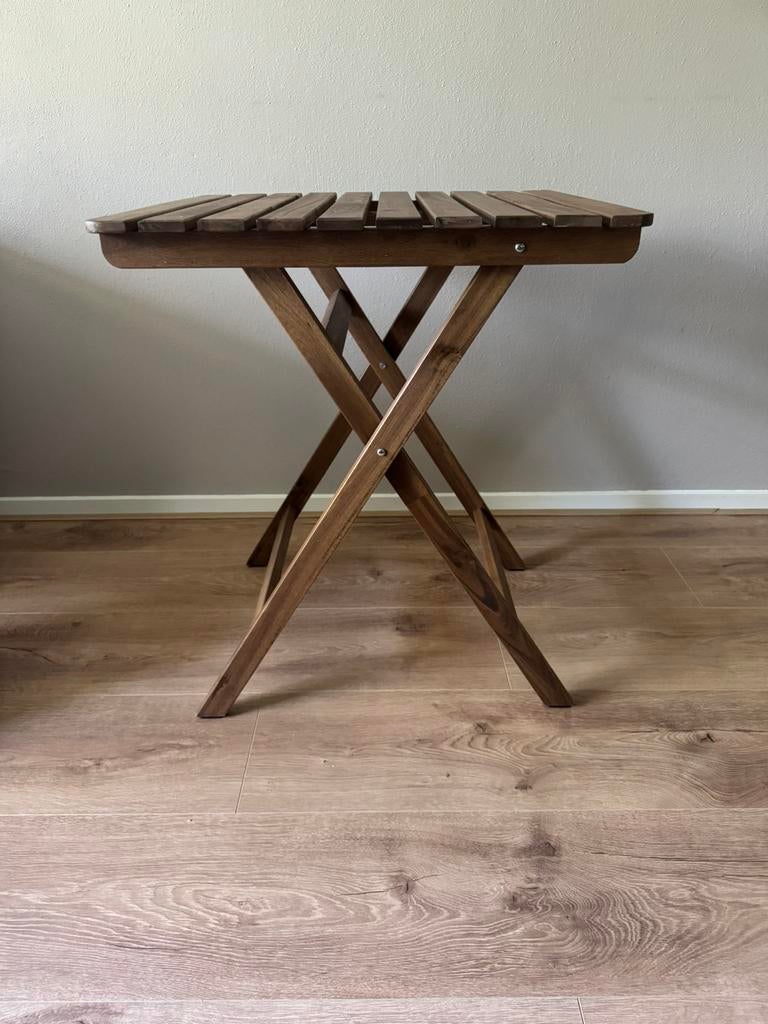 Askholmen tafel (Ikea) 60x62cm, Huis en Inrichting, Tafels | Statafels, Ophalen of Verzenden, Zo goed als nieuw