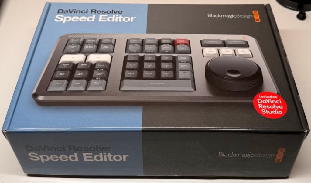 Blackmagic Design DaVinci Resolve Speed Editor, Ophalen of Verzenden, Zo goed als nieuw, MacOS