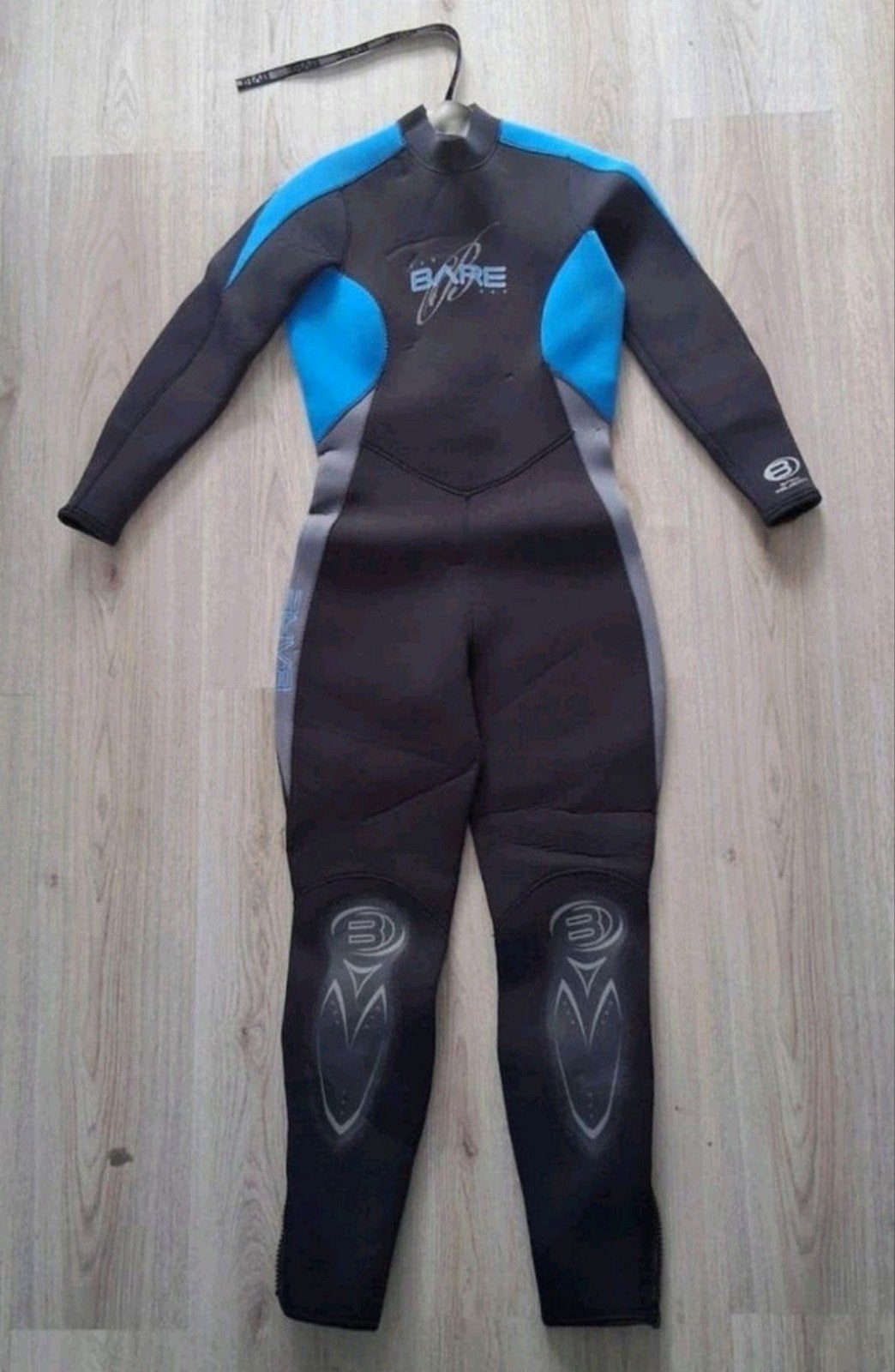 Te koop: Bare Velocity natpak 5/4mm. Maat 12., Watersport en Boten, Ophalen of Verzenden, Gebruikt, Duikpak