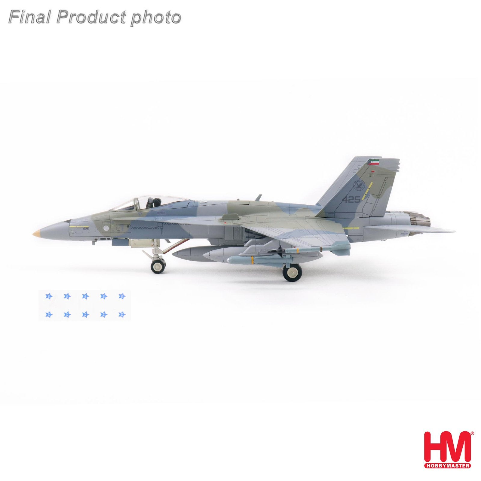 Hobby Master HA3594 | McDonnell Douglas F-18C Hornet, Ophalen, Schaalmodel, Nieuw, Pilot Station