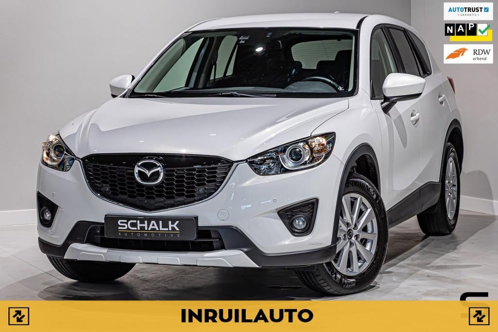 Mazda CX-5 2.0 TS+ 4WD|NAP|Trekhaak|PDC|2e eigenaar, Auto's, Mazda, Automaat, Zwart, 4 cilinders, Leder en Stof