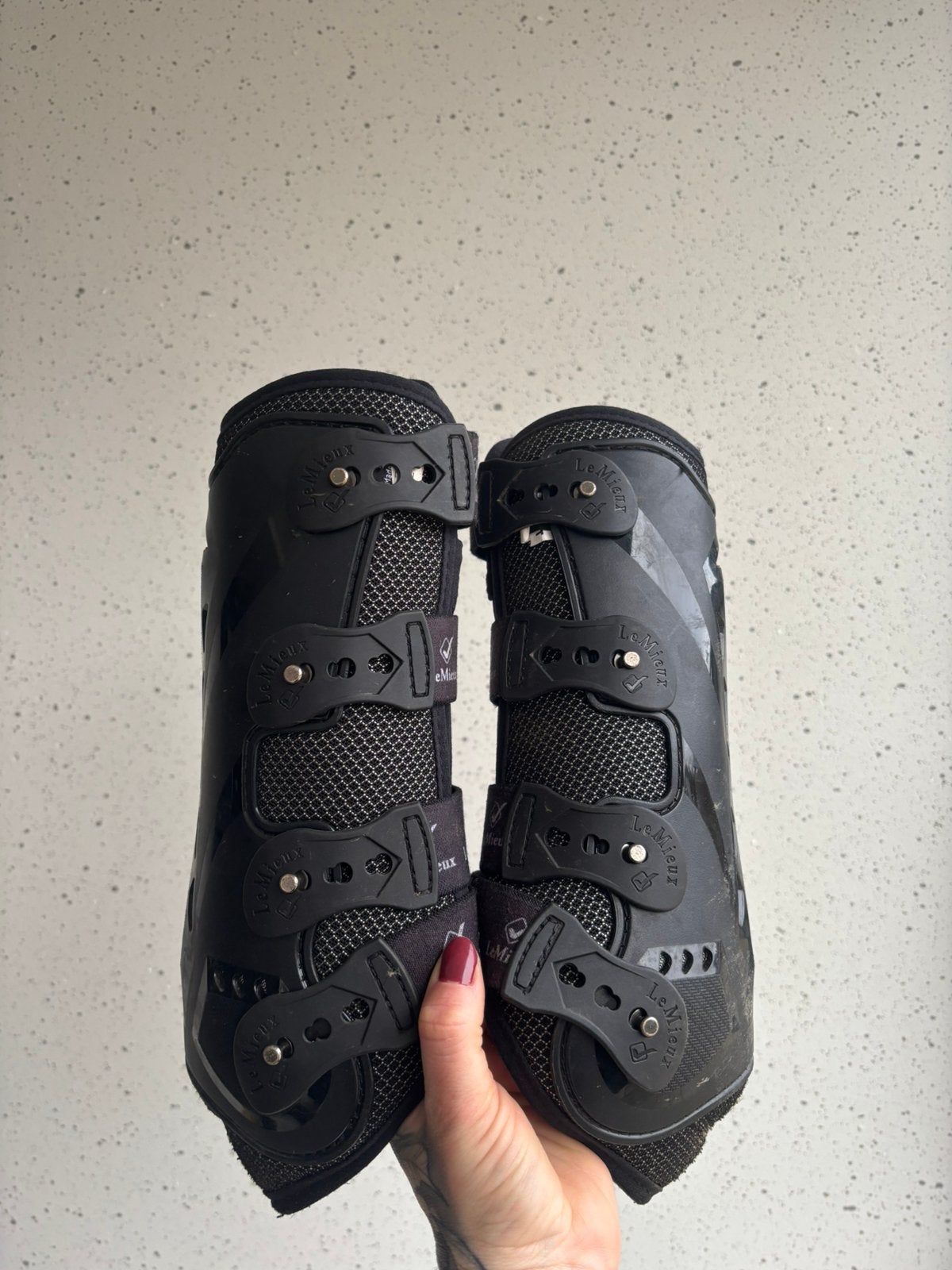 Lemieux promesh boots front L, Dieren en Toebehoren, Paarden en Pony's | Beschermers, Ophalen of Verzenden, Rijden