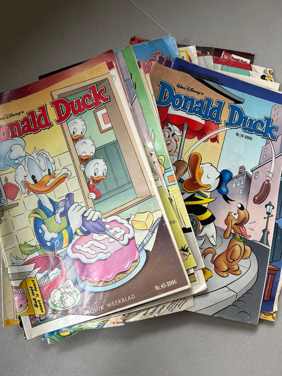 Grote stapel Donald Duck weekbladen - ideaal voor vakantie, Ophalen, Gelezen, Overige typen