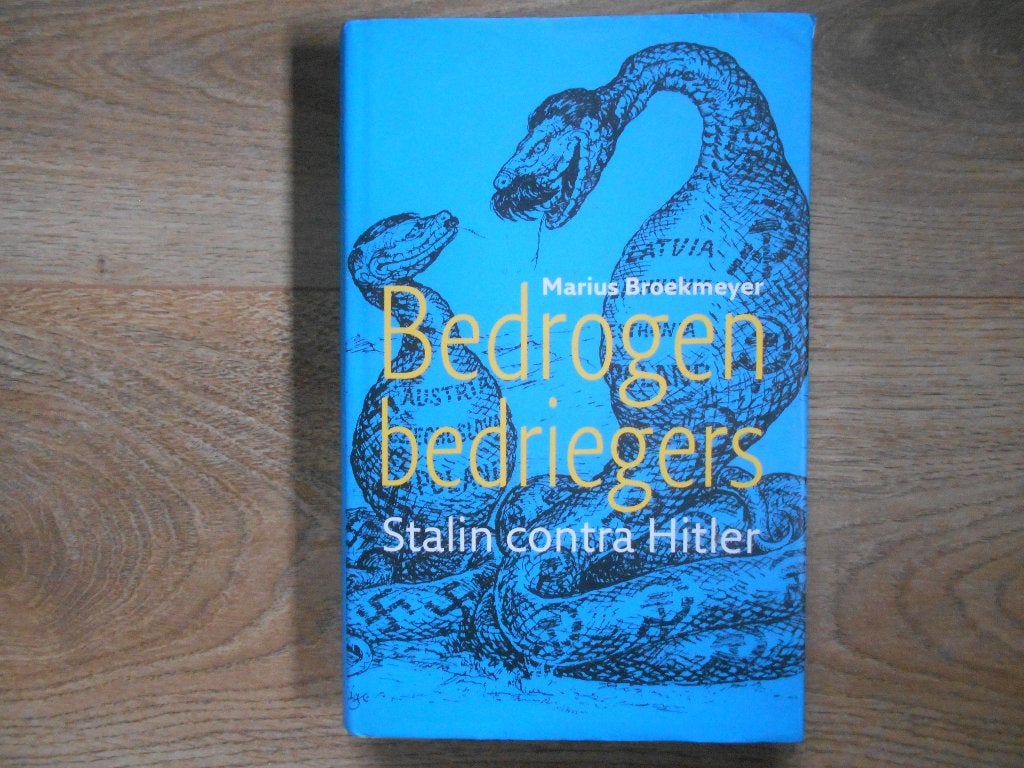Marius Broekmeyer Bedrogen bedriegers, Ophalen of Verzenden, Tweede Wereldoorlog, Zo goed als nieuw, Overige onderwerpen