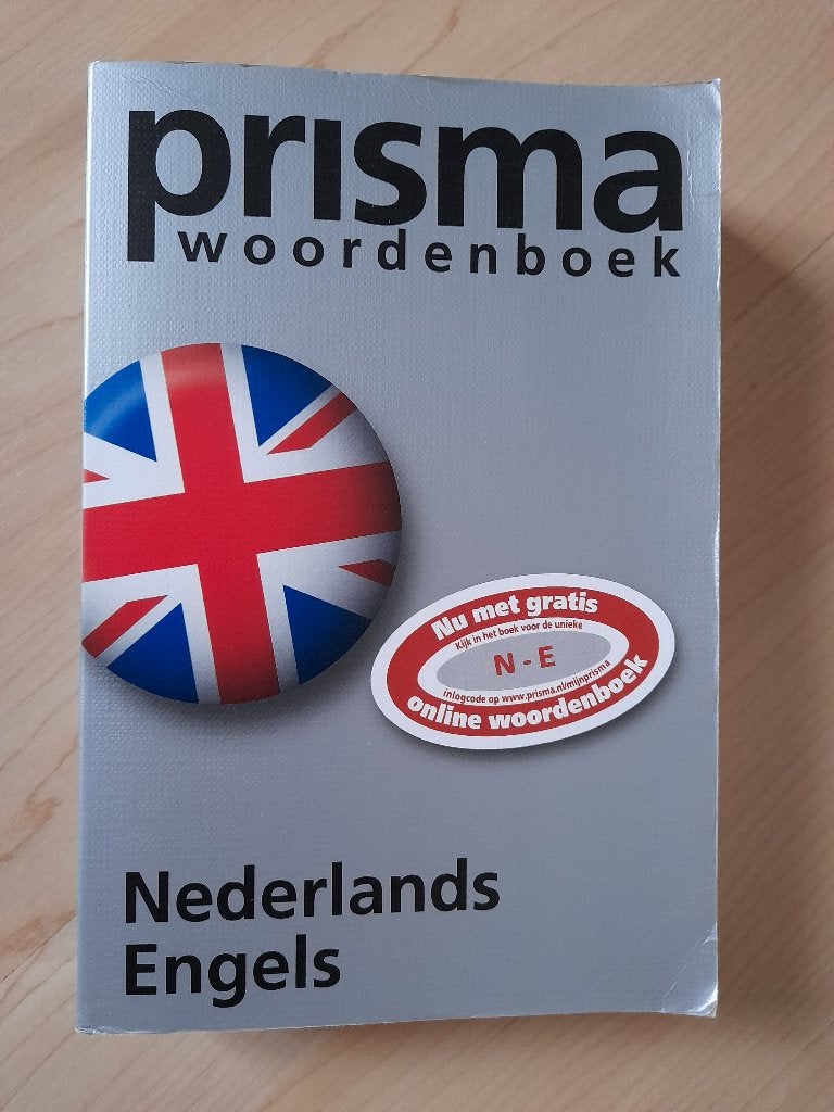 PRISMA WOORDENBOEK NEDERLANDS - ENGELS, Ophalen of Verzenden, Zo goed als nieuw, Prisma of Spectrum, Engels