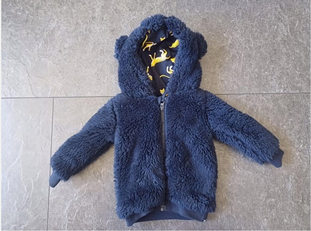 Nieuw: Newborn winterjas maat 62 met oortjes, Kinderen en Baby's, Babykleding | Maat 62, Z8, Nieuw, Ophalen of Verzenden, Jasje