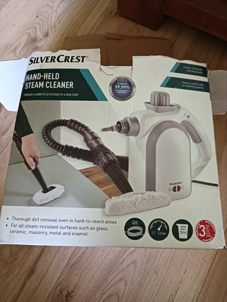 SilverCrest Handstoomreiniger - Diepe Reiniging, Ophalen