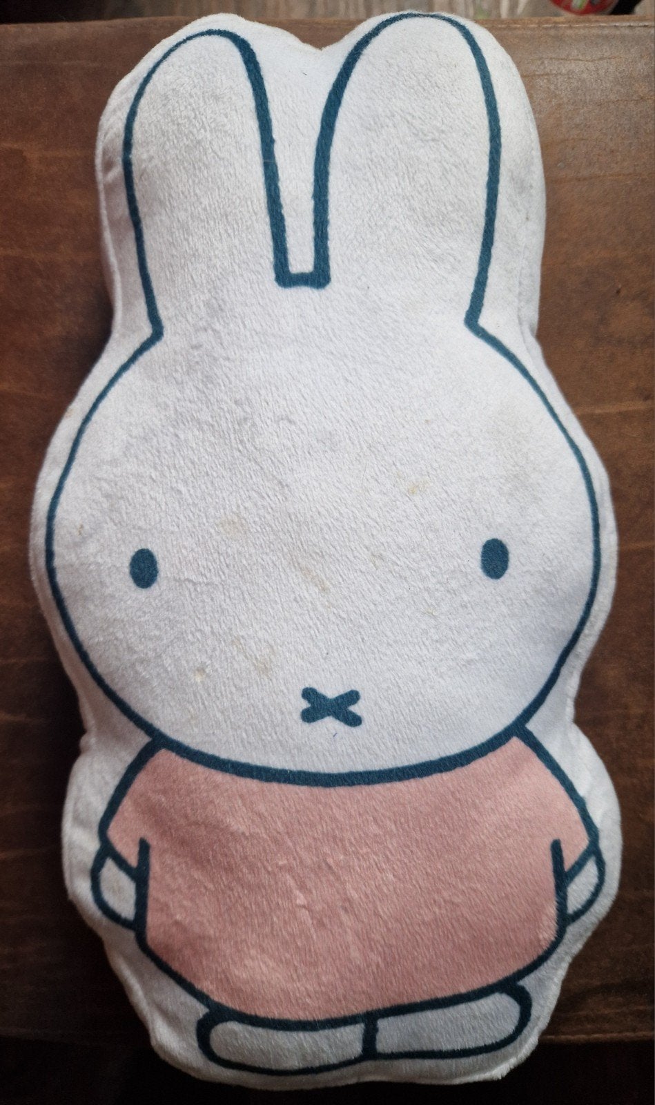 Nijntje knuffelkussen - Roze met Nijntje print, Gebruikt, Konijn, Nijntje, Ophalen of Verzenden