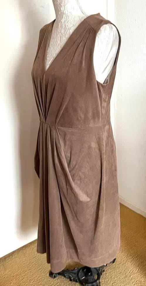 Styles by Steps suèdelook jurk maat 40, Kleding | Dames, Jurken, Maat 38/40 (M), Bruin, Ophalen of Verzenden, Zo goed als nieuw