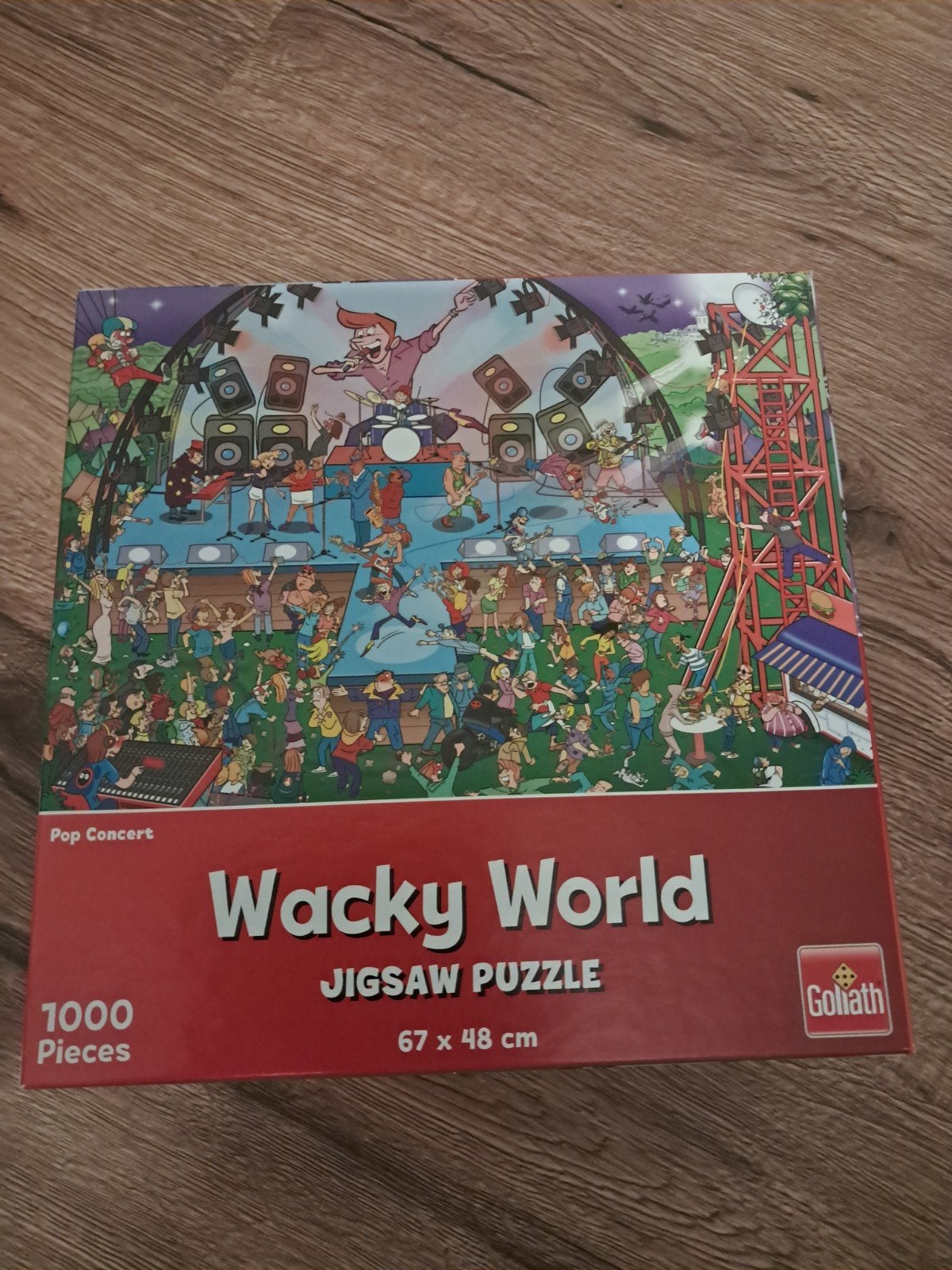 Wacky World Jigsaw Puzzle - Pop Concert 1000 Stukjes, Ophalen of Verzenden, Meer dan 50 stukjes, Zo goed als nieuw, 6 jaar of ouder