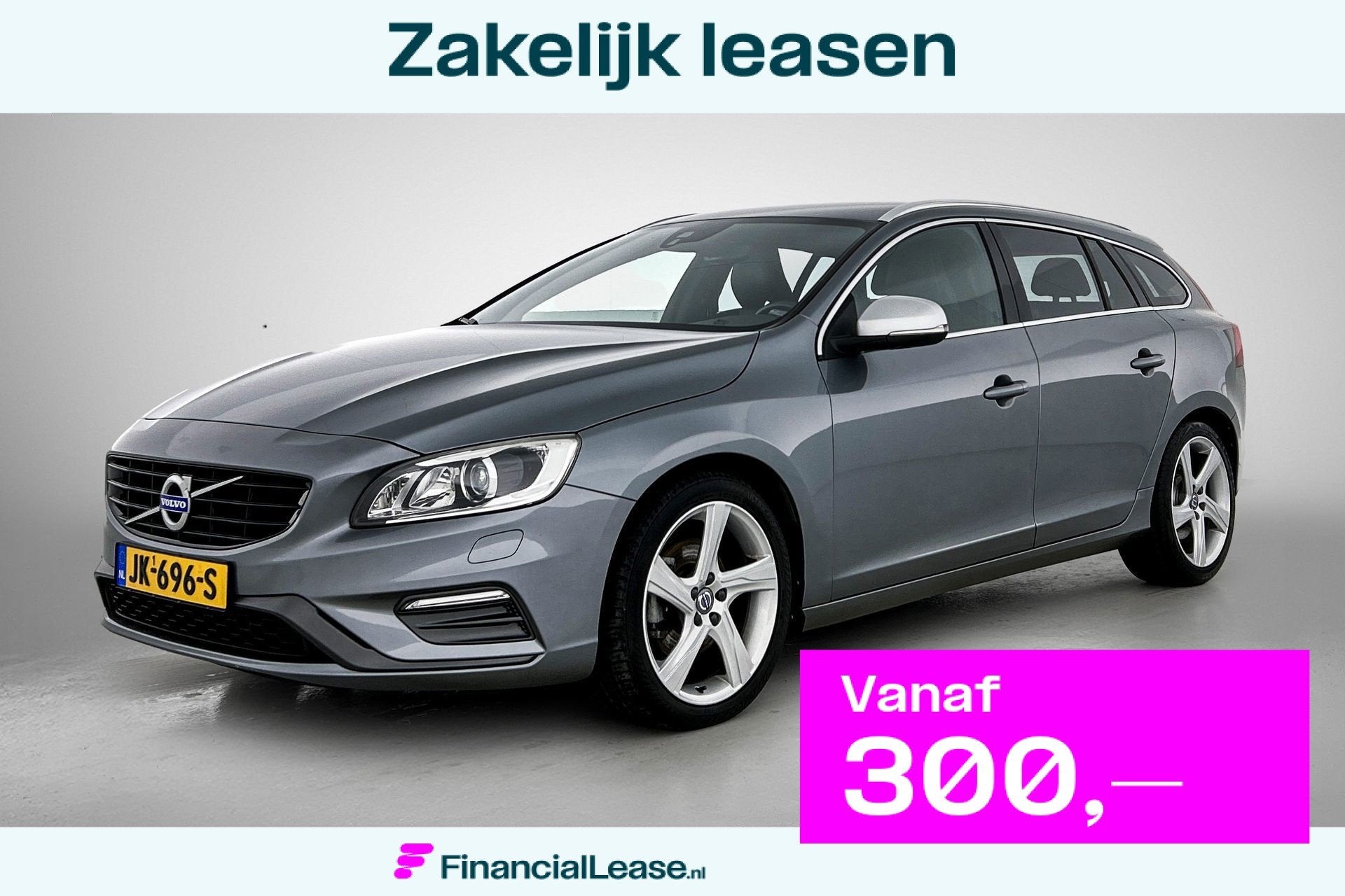 Volvo V60 1.5 T3 R-Design (NL-auto, Goed OnderH, Trekhaak, N, 4 cilinders, Automatische klimaatregeling, Origineel Nederlands