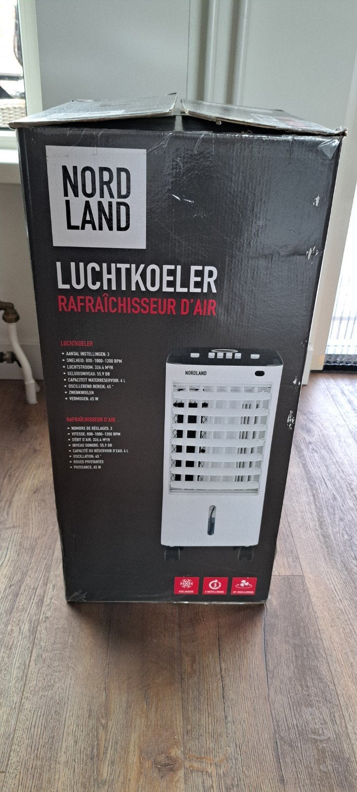 Nordland Luchtkoeler PD-8832, Ophalen, Zo goed als nieuw