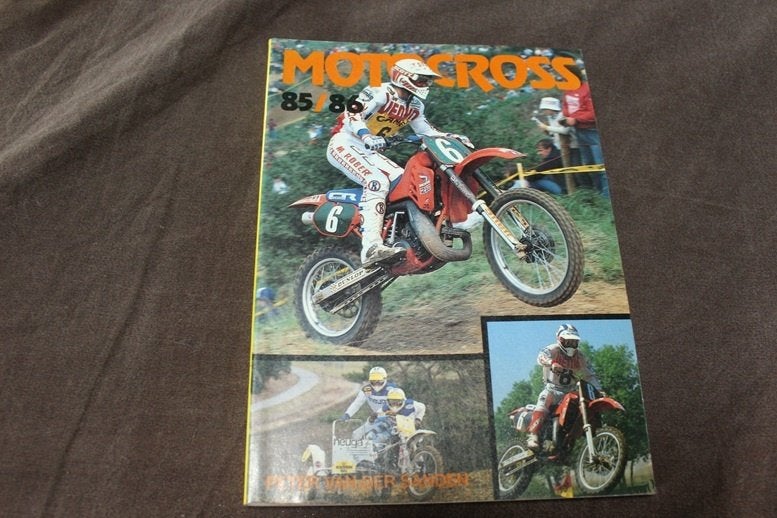 Motocross seizoen 1985 1986 Peter van der Sanden Alk821, Ophalen of Verzenden, Zo goed als nieuw