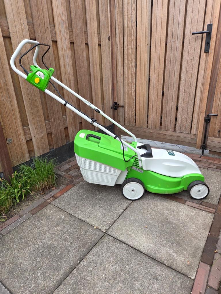 Grasmaaier Viking ME 235.0 Elektrisch met Opvangbak, Ophalen, Gebruikt, Elektrische grasmaaier, Opvangbak